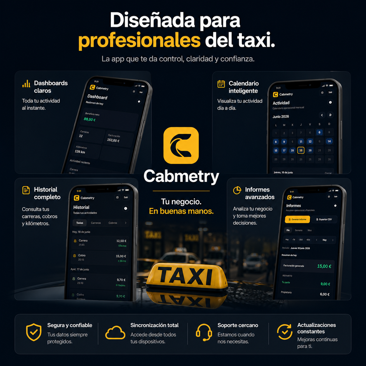 Cabmetry™ | Más control. Más beneficio.